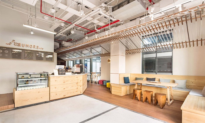 酒店自助餐廳設(shè)計效果圖片