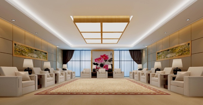辦公室中式室內(nèi)設(shè)計圖片大全
